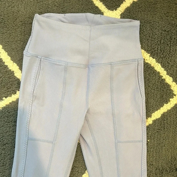 FP Movement Ribbed Light Blue Leggings - Picture 4 of 7